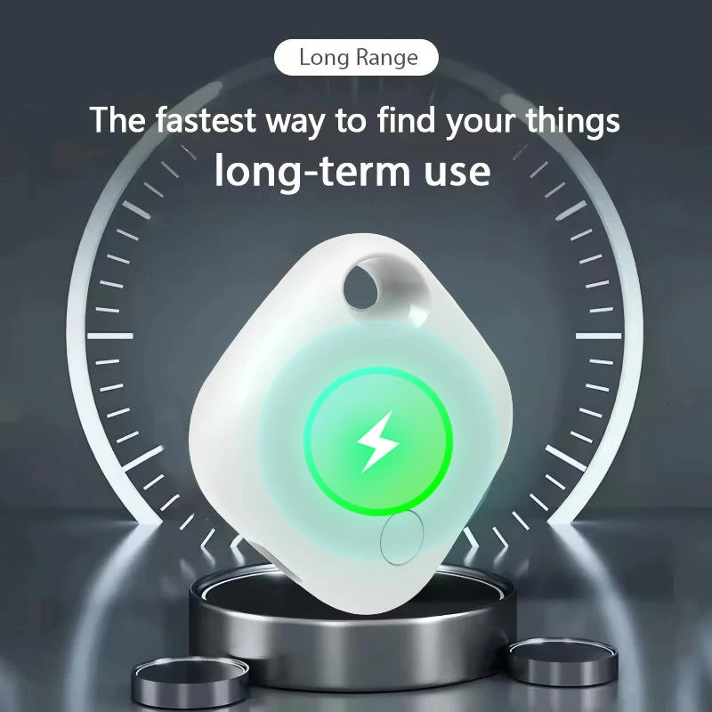 

Перезаряжаемый GPS-трекер для iPhone, бирка для работы с Apple Find My Key Finder, локатор для домашних животных, сумка для багажа, велосипедная Bluetooth-метка Smart Tag