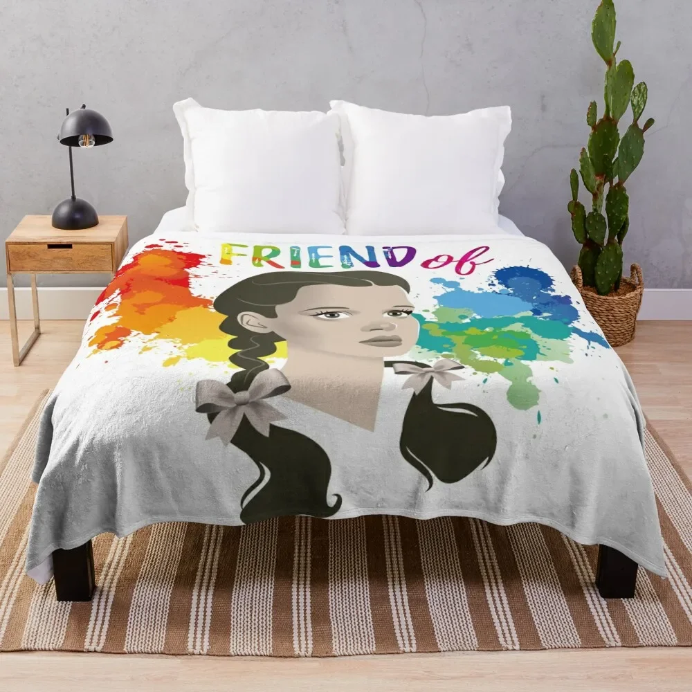 

Friend of Throw Blanket Blankets Sofas Of Decoration Fluffy Softs Loose Blankets