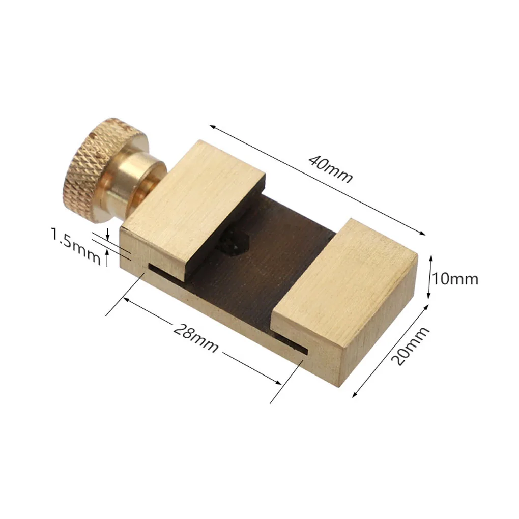 Ruler Positioning Block Woodworking Line Locator Steel Ruler Fixed Carpenter Scriber Gauge Marking Tool