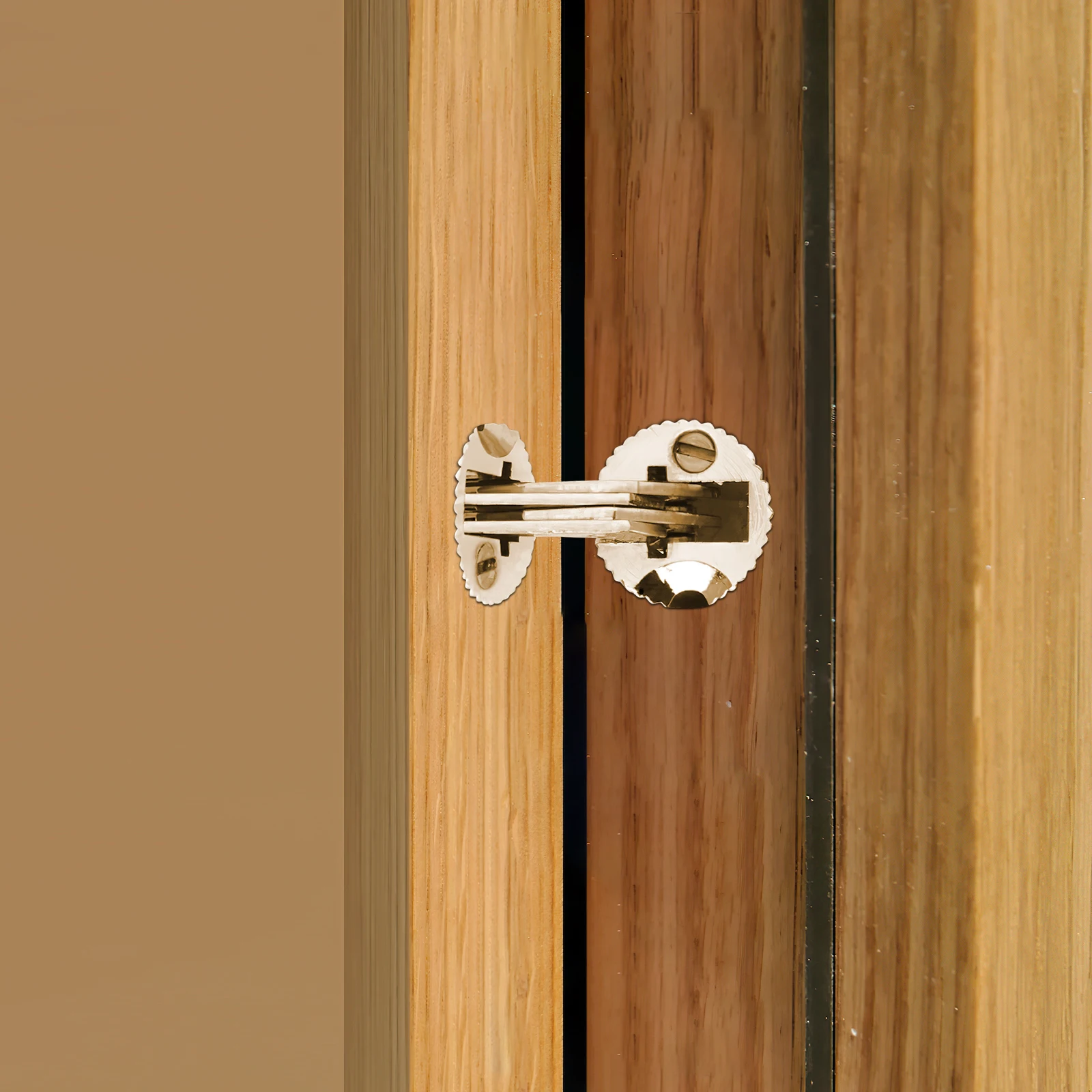

2Pcs Hidden Cabinet Door Hinge Brass Barrel Concealed Hinges Smooth Silent Operation Durable for Kitchen Furniture