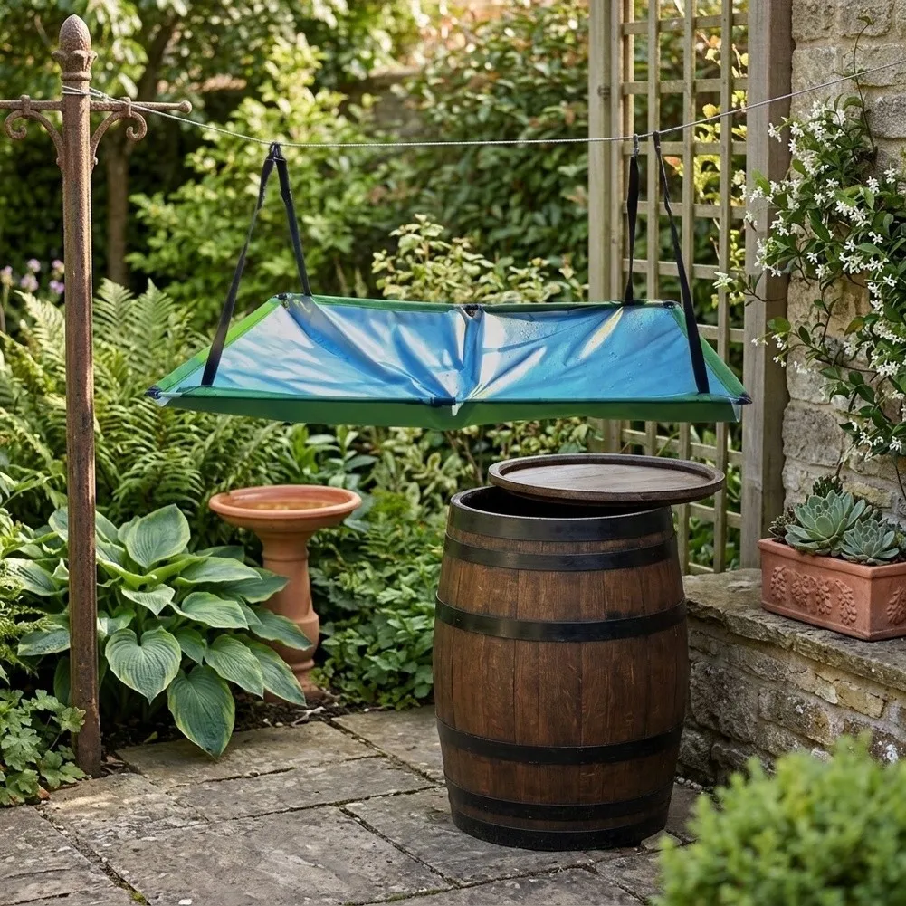 Plastic Rainwater Collection Cover for Efficient for capture and Diversion of Roof Runoff in Residential Installations