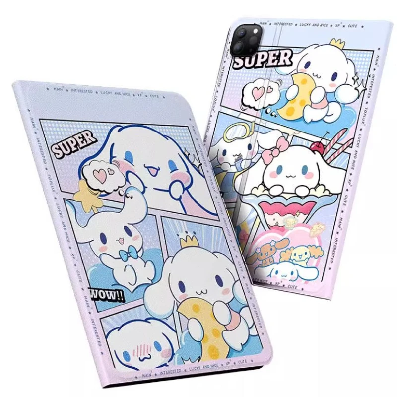 

Чехол Cinnamoroll для iPad Funda ipad 8/9/10 10,2 дюйма Air 4 5 10,9 дюйма M2 M3 A16 11 дюймов Чехол для планшета Pro4 5 6 12,9 дюйма M4 Защитный чехол