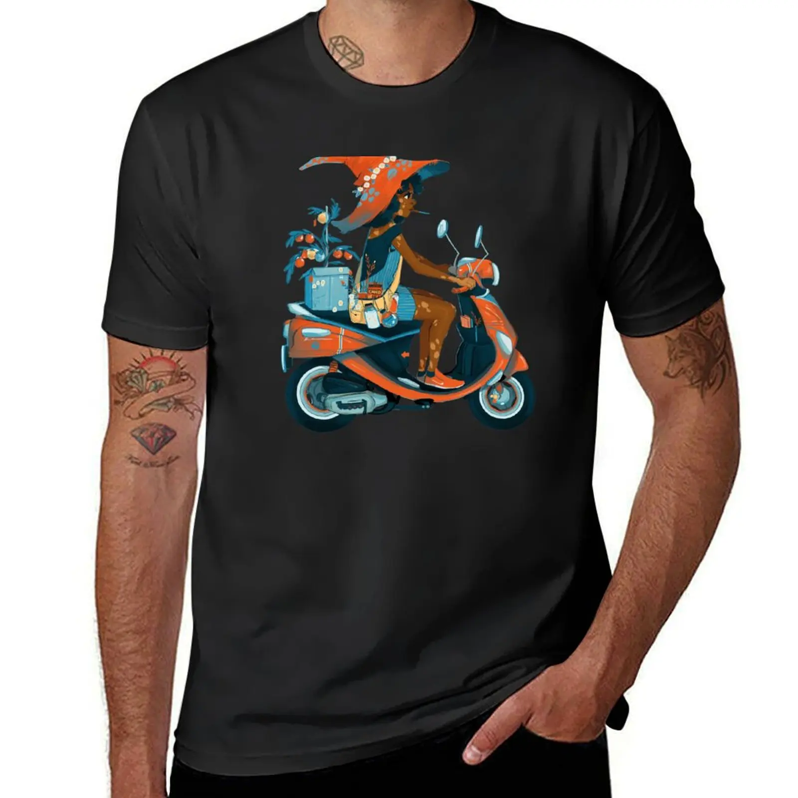 Moped T-Shirt sublime oversizeds mens clothes