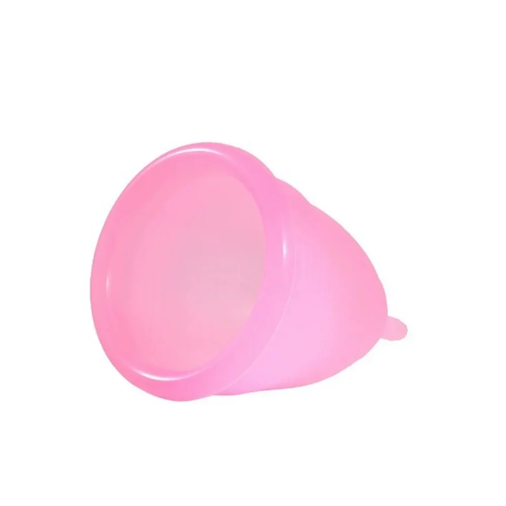 

Soft Comfortable Anti-side Leakage Thread Silicone Menstrual Cup Booster Easy To Use Women Portable Menstruatie Cups Health Care