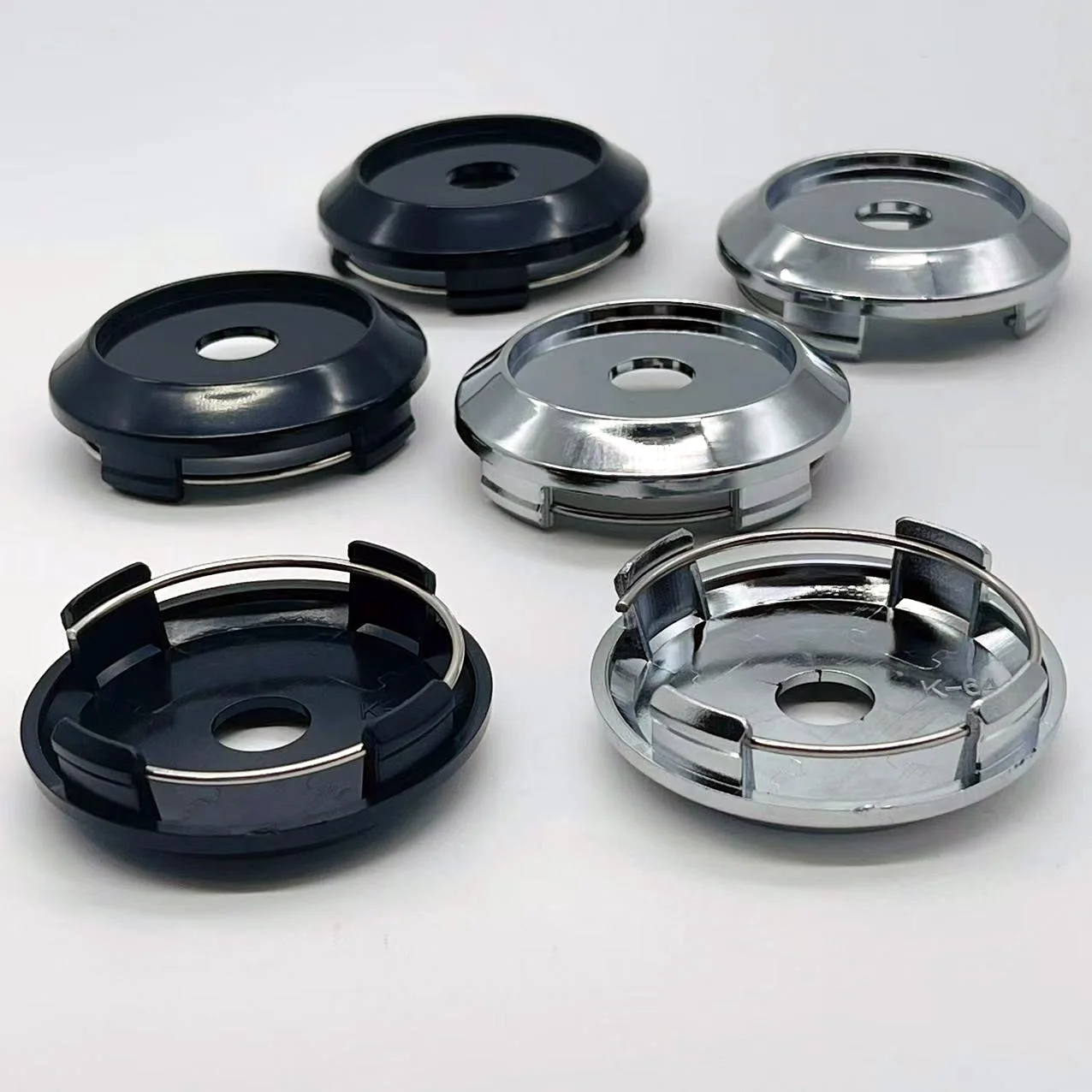 4 قطعة 64 مللي متر K-64Universal سيارات محور قبعات سيارة عجلة مركز قبعات Hubcap ملصق الإطارات محور ملصق الديكور الإطارات اكسسوارات #1