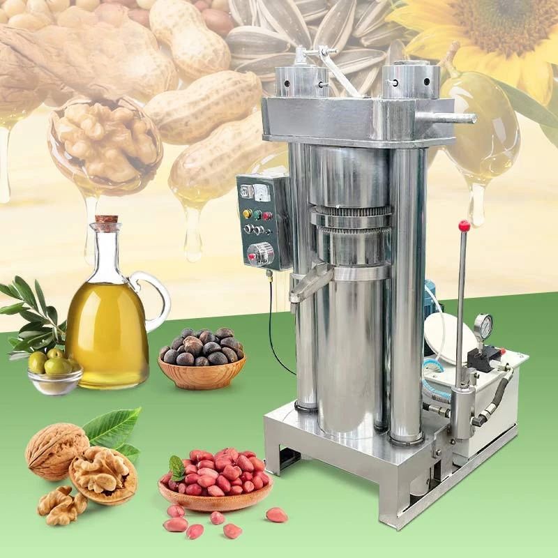 Olive Mango Press, Arhydaulique Extruder, Cocoa Bean Nut Oil Pressing And Extraction Machine
