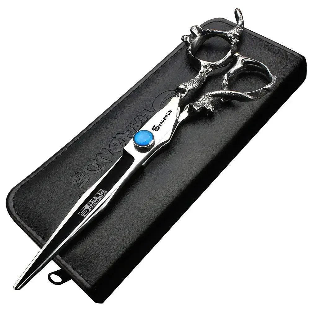 Professional Haircut Barbershop Scissors 7/6/5.5 Inch Salon Japan Hair Cutting Scissors Thinning Shears Berber Makas