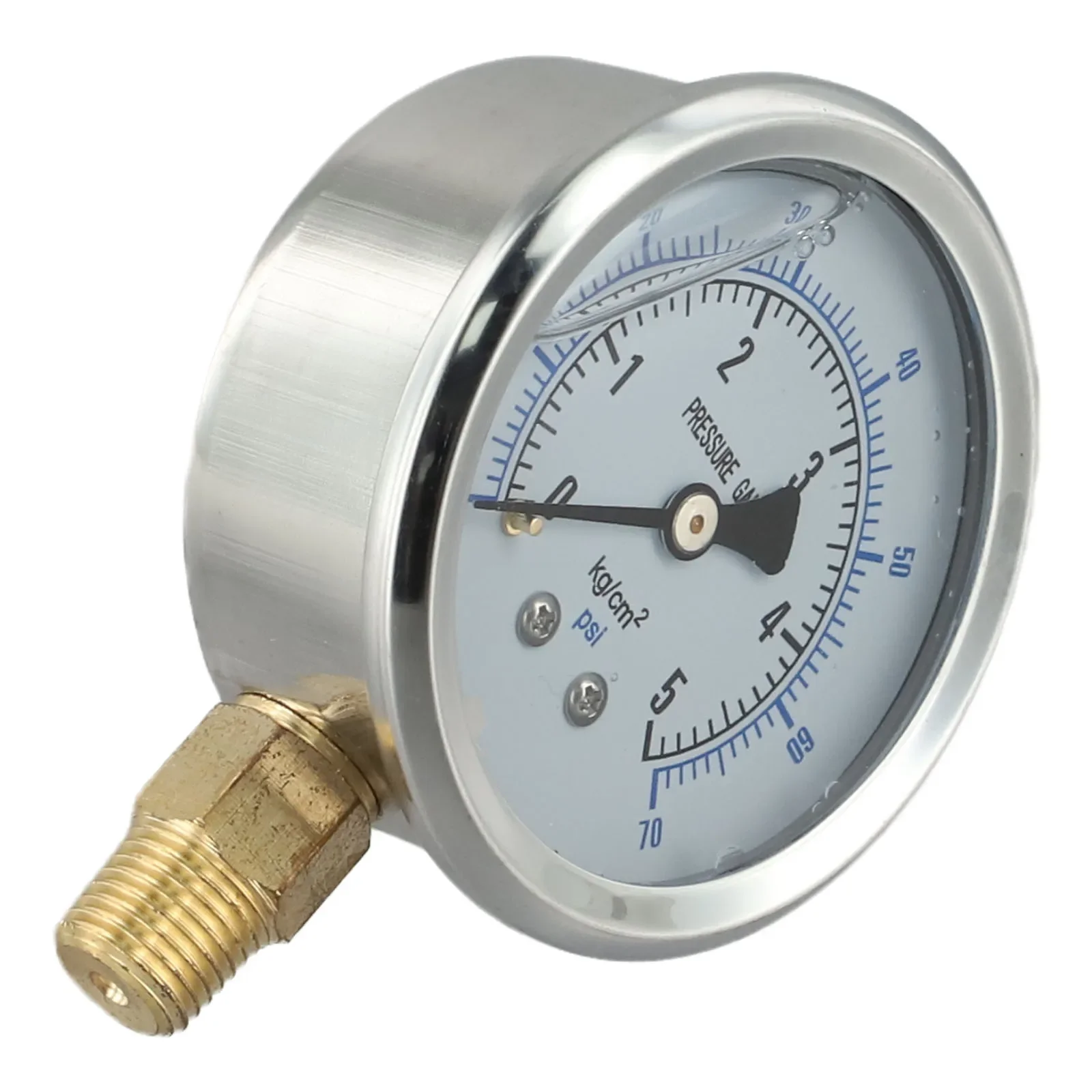 Cobre y acero inoxidable para calibre hidráulico YN60 construido para soportar condiciones duras que proporcionan lecturas precisas