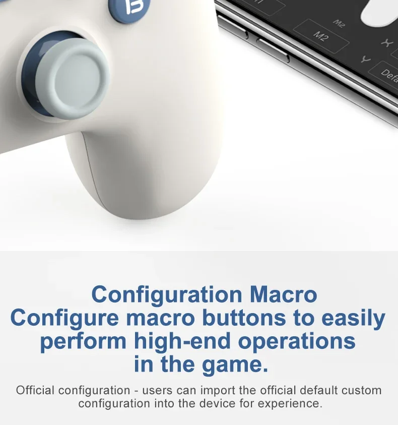 وحدة تحكم لاسلكية PXN P50 Pro - لجهاز Switch/iOS 16/PC Steam مع وظيفة Macro TURBO