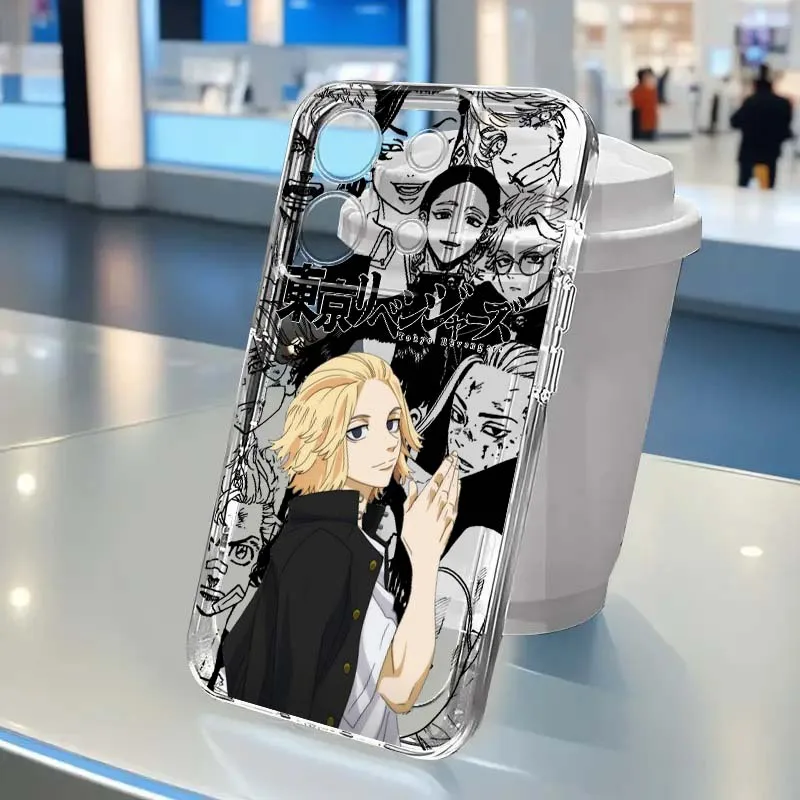 

Anime Boy Tokyo Revengers Phone Case For Xiaomi Mi 17 15 15T 14 14T 13 12 12S 12T 11 Lite Pro Max 5G Transparent