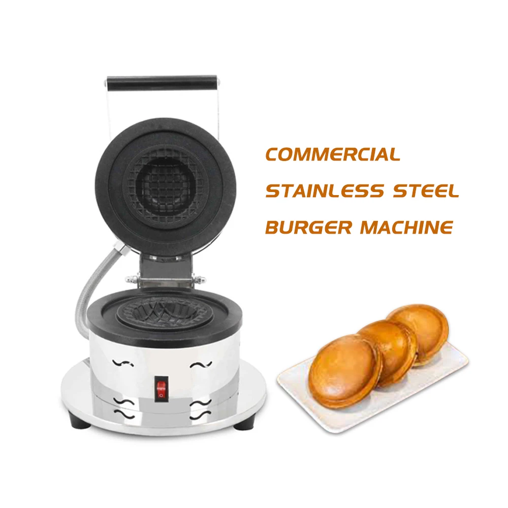 

Stuffed Burger Press Hamburger Maker Waffle Baker Electric Burger Machine Stainless Steel Hamburger Mold Kitchen Food Processor