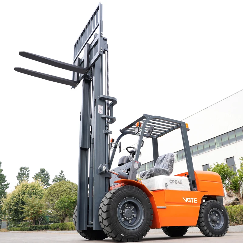 Hot Sale Forklift Cheap Non-Slip Off-Road 3-5 Ton All Rough 5 Ton Forklift Diesel New Forklifts Customized