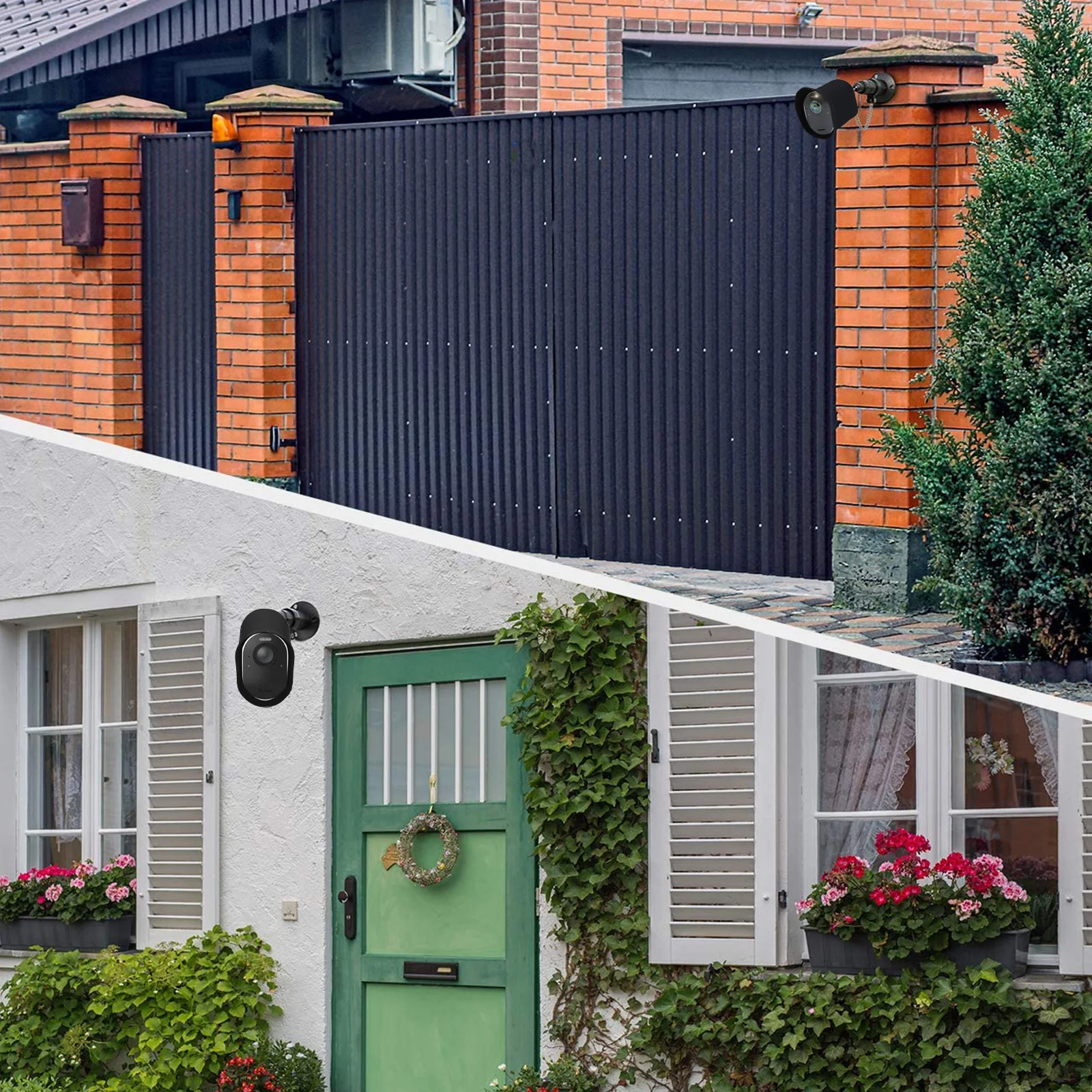 

Security Camera Cover Silicone Protective Sleeve Compatible 3 Weatherproof Rainproof Camera Protector