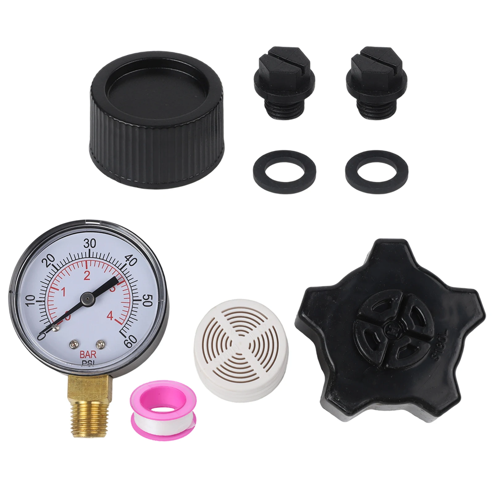 Drain Cap Set Pool Pump Kit Leak-proof Gasket Rugged Construction 10*10*10cm Pool Maintenance For Pool Maintenance
