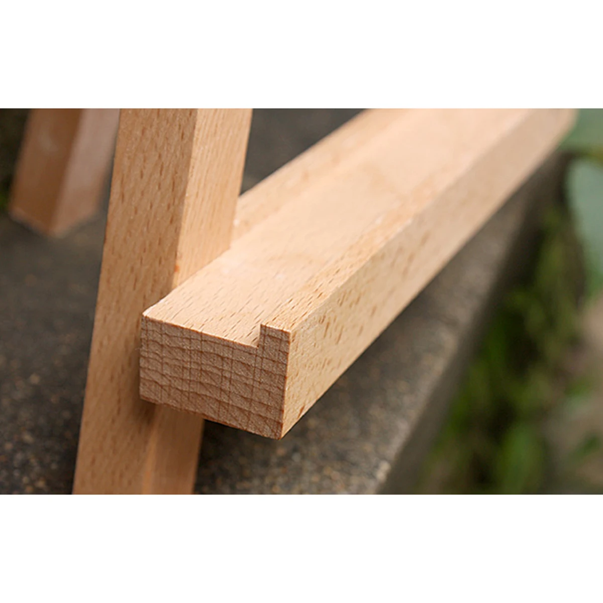 

1 Mini Wooden Display 27.5Cm Tripod Stand For Painting Photo Artwork A-Frame Holder Tabletop Artist Studio Wood Stand A-Frame