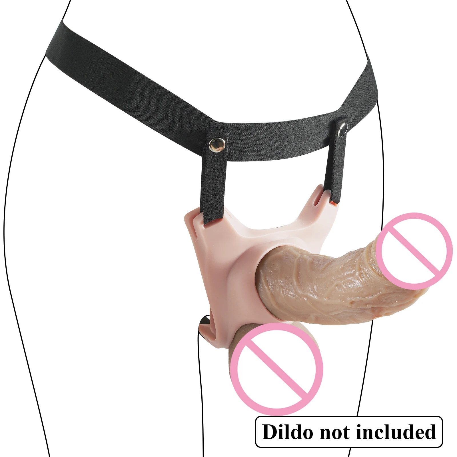 Strapon Realistic Dildo Pants Harness for Men Couples Strap Ons Double Hole Pegging Accessory Belt Erotic Goods Sex Toys Sexshop