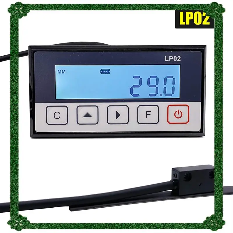 จัดส่งตลอด 24 ชั่วโมง LP02 จอแสดงผล DRO ขนาดแม่เหล็กพร้อมระบบการวัดแม่เหล็กแบบฝัง เข็มขัดคราบเทปแม่เหล็กพร้อมอยู่ด้วยสําหรับ