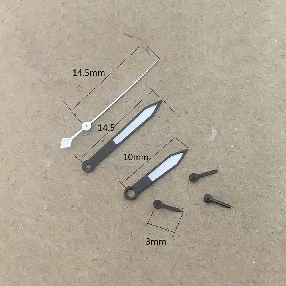 Accessori per orologi Ora, minuti, secondi e piccoli a tre pin adatti per parti di riparazione del movimento al quarzo VD53 Lancette dell'orologio a sei aghi