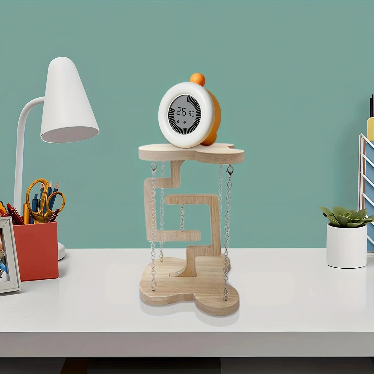 Tensegrity Building Blocks,Creative Physics Gift, Anti Gravity Table Decoration,Assembly Handmade Floating Table Model