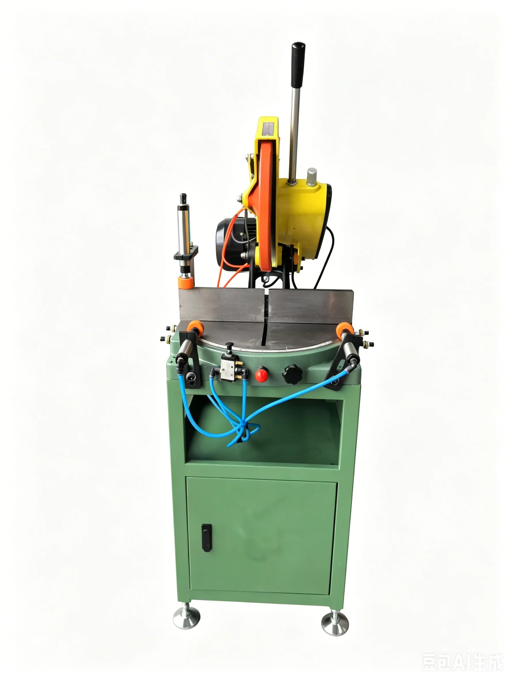 Aluminum  Single-head Cutting Machine Manual Single-head Rotary Table Cutting Saw Single-head Cutting Saw for Doors and Windows