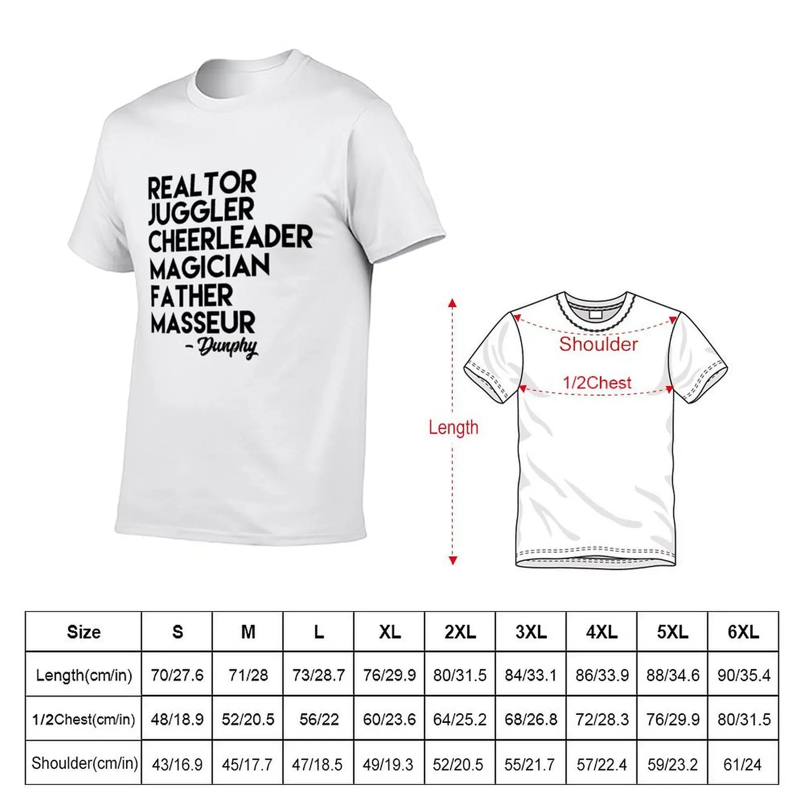 Modern Family Phil Dunphy Funny Shirt, Phil Dunphy Father, Realtor, Magician, Cheerleader T-Shirt