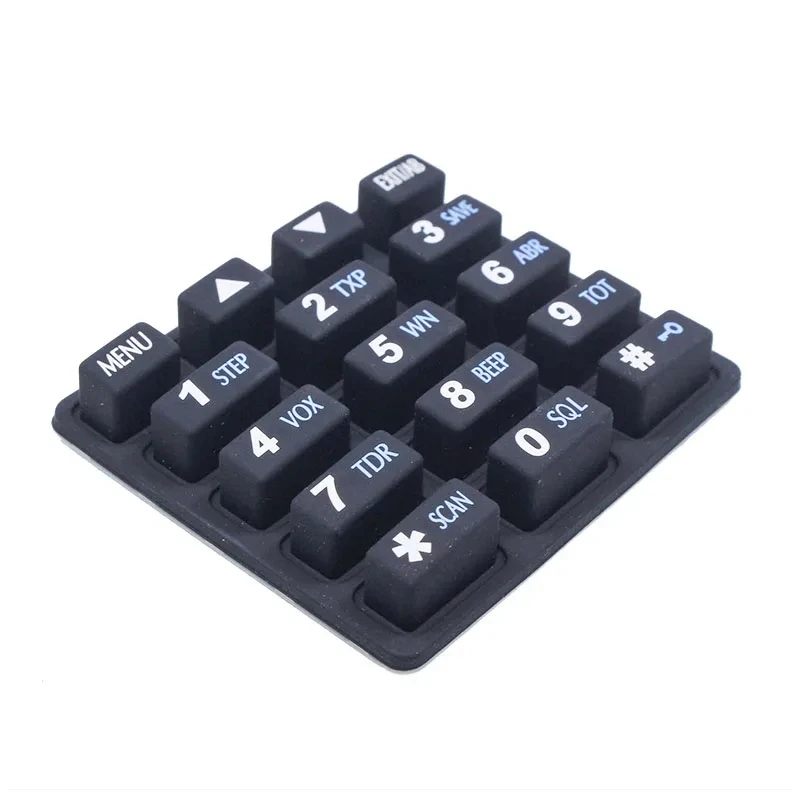 82 Silicone Walkie Talkie Keyboard Maintenance Numeric Keypad for Baofeng UV-82, UV-82HP Walkie Talkie Keyboard Replacement Part