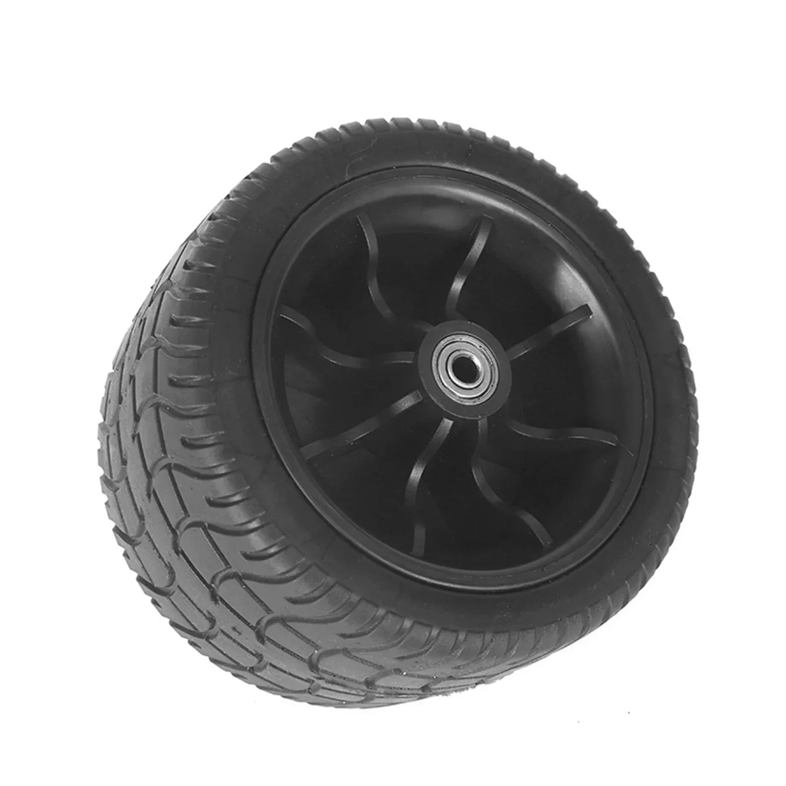 Achieve Optimal Performance with our 6in Outdoor Replacement Wheel Tire for Garden Carts Compatible with Most Wagons