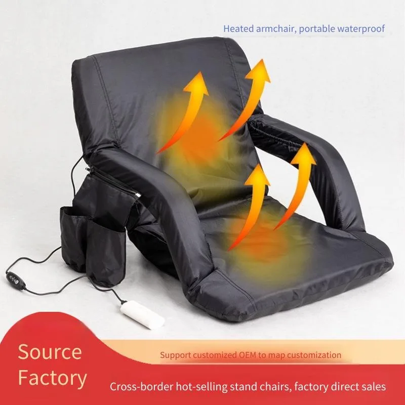 2025 كرسي كرة القدم كرة السلة عبر الحدود أريكة استرخاء قابلة للطي الظهر USD كرسي بذراعين ساخن كرسي أرضي