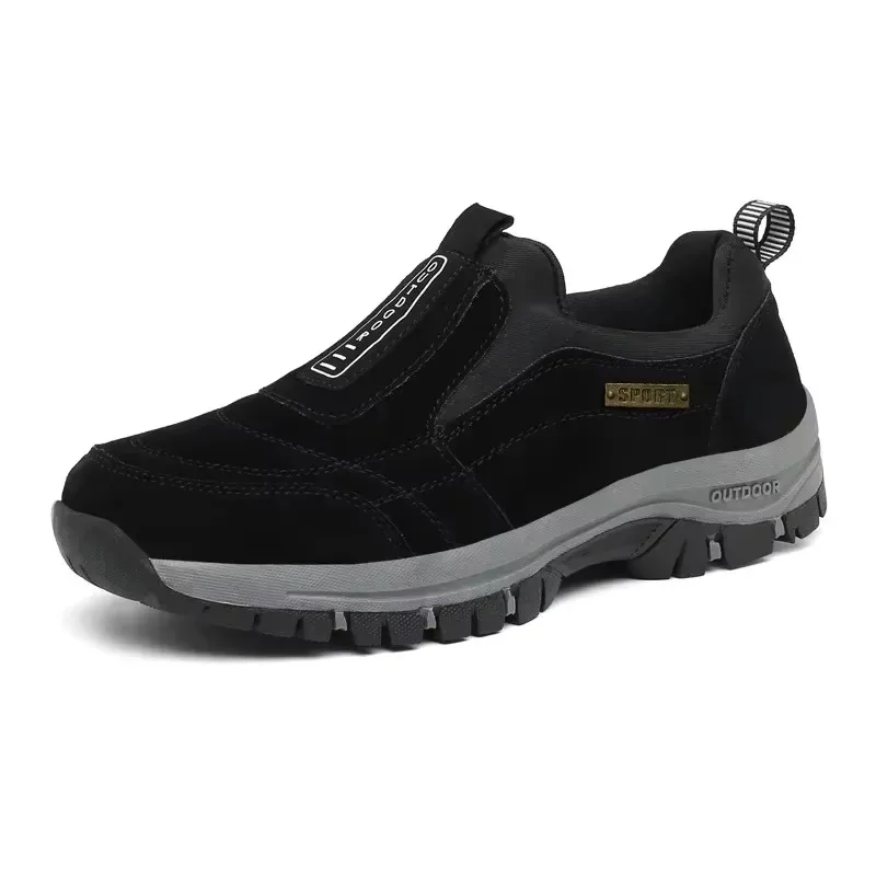 Large Size 50 Men\'s Outdoor Sneakers Spring Casual Breathable Leather Anti-skid Walking Shoe Hot Sale Footwear for women