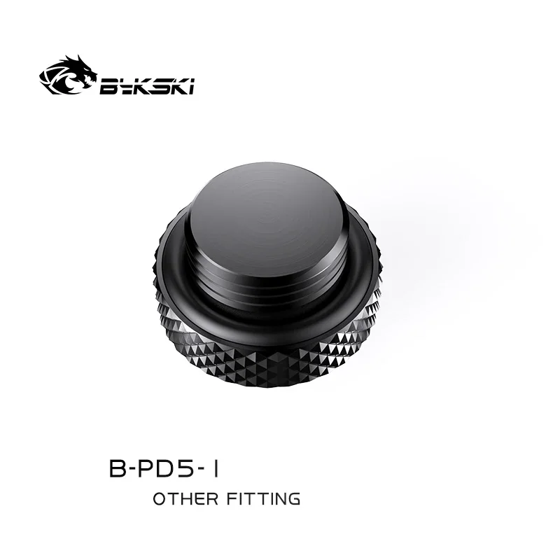 Bykski G1/4" Plug PC Water Stop Waterkoeler Systeem Afdichting Slot Connector Computer Accessoires Fitting Gebruik een munt om aan te spannen