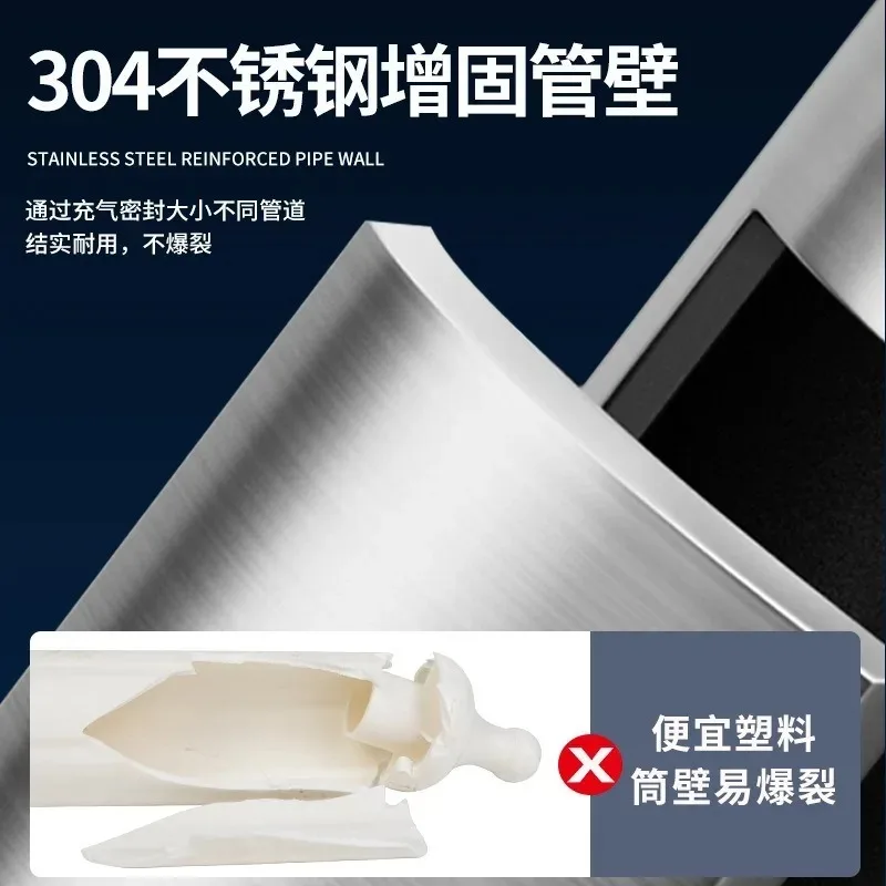 Electric toilet dredger, one shot through high pressure air, artifact for sewer, kitchen floor drain toilet blockage