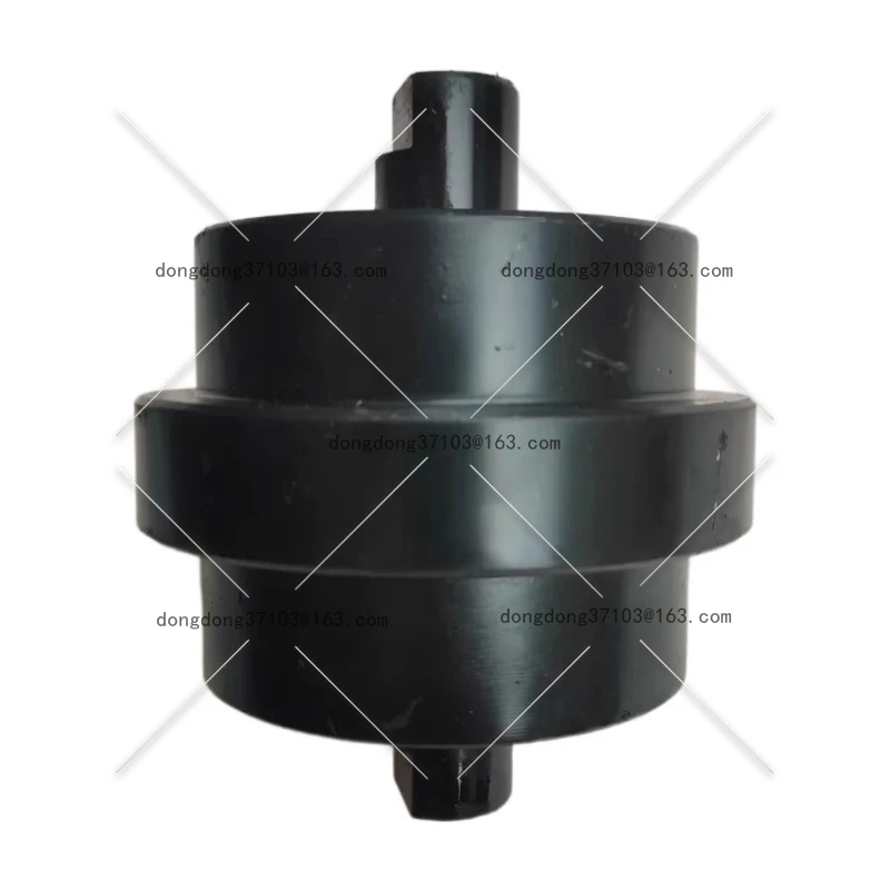 

Micro-excavation 13/15/18 machine support wheel ground wheel drag chain load-bearing wheel shaft length 125 outer diameter 105