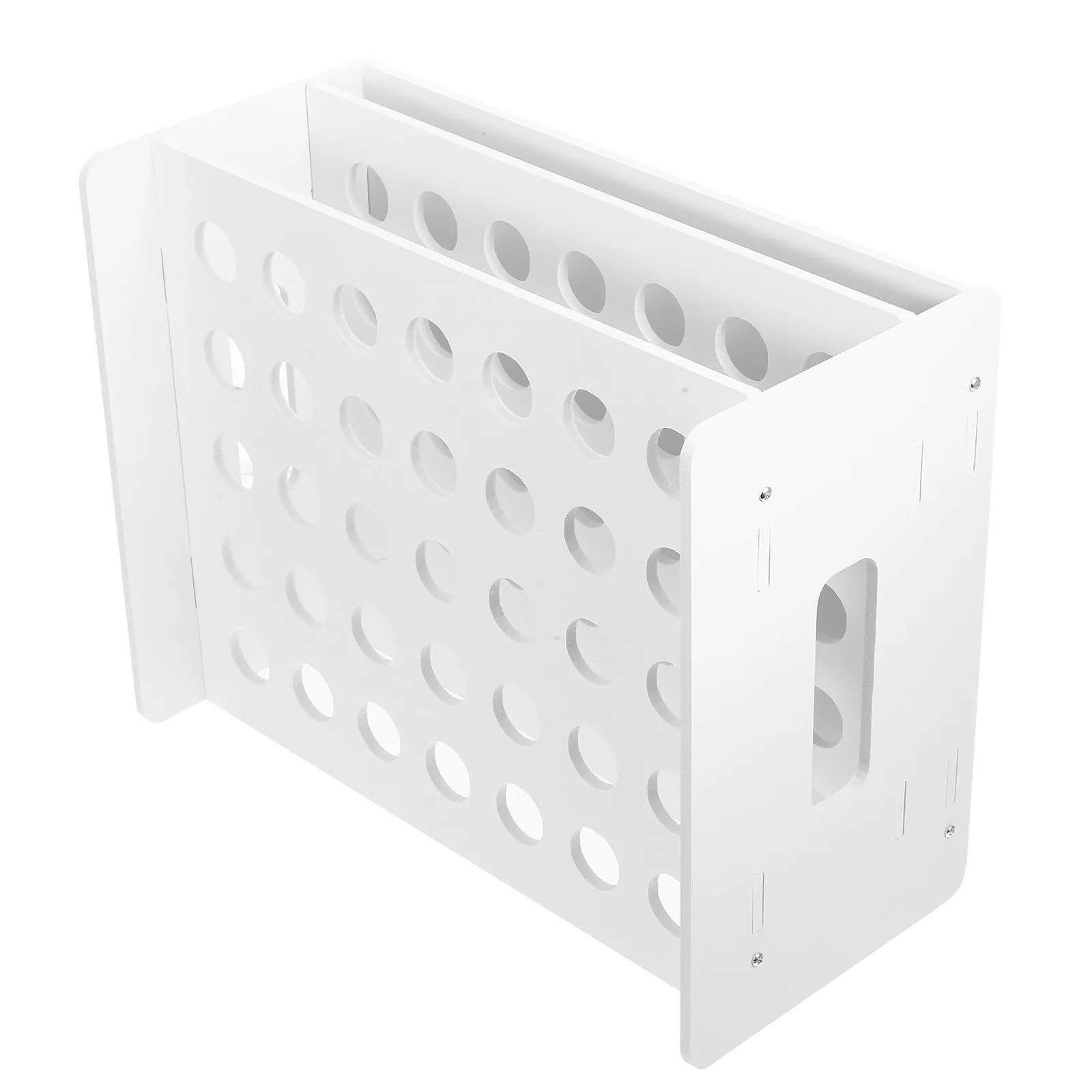 Scissors Holder Plastic Scissors Rack Multi Hole Desktop Organizer Test Tube Holder Scissor Organizing Rack School