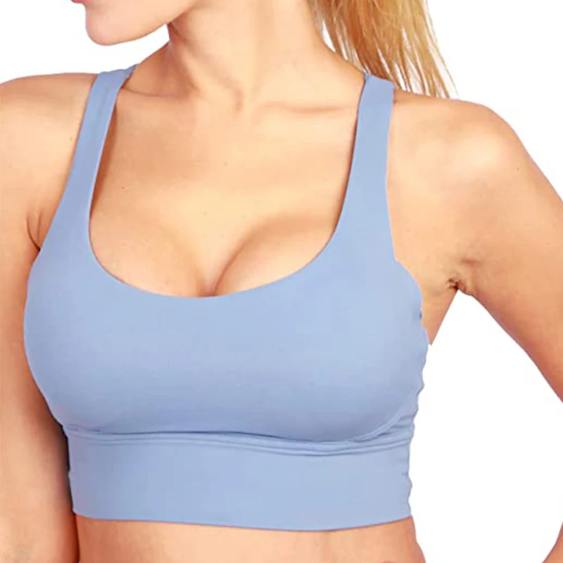 TRY TO BN Frauen Bh Yoga Sport Bralette Nylon Atmungsaktiv Fitness Top Unterwäsche Kreuz Sexy Zurück Anti-Shake-Gym Weibliche Bras