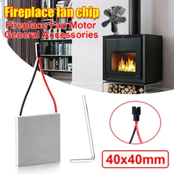 Fireplace Fan Generator Sheet Electric Power Generator Fireplace Fan Chip Stove Oven Thermoelectric Generator General Accessory