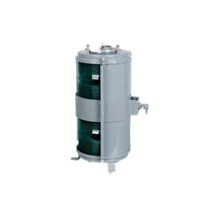 CXH-10B IMPA 370441 2*60W Stainless Steel Double Deck Navigation Signal Light-（Green, please note if other colors are needed）