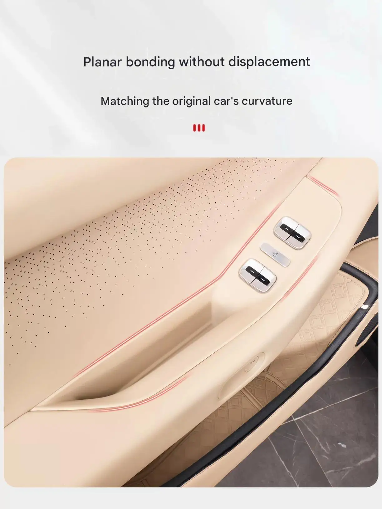 [Fast Shipping] XPENG P7+ Car Door Handle Protector Cover 4