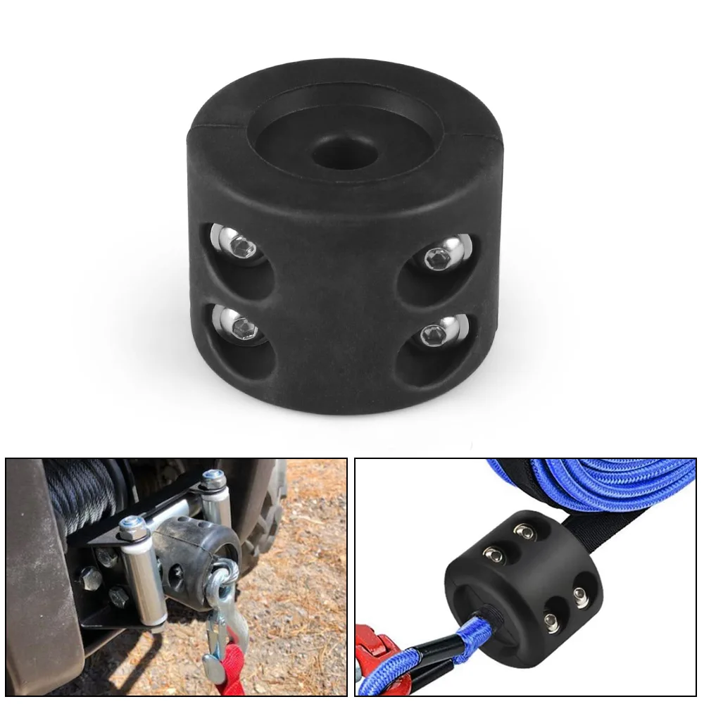 Cable Hook Stopper Winch Mount Stop Rope Line Cable Saver for Universal Auto Offroad ATV UTV Accessories Parts
