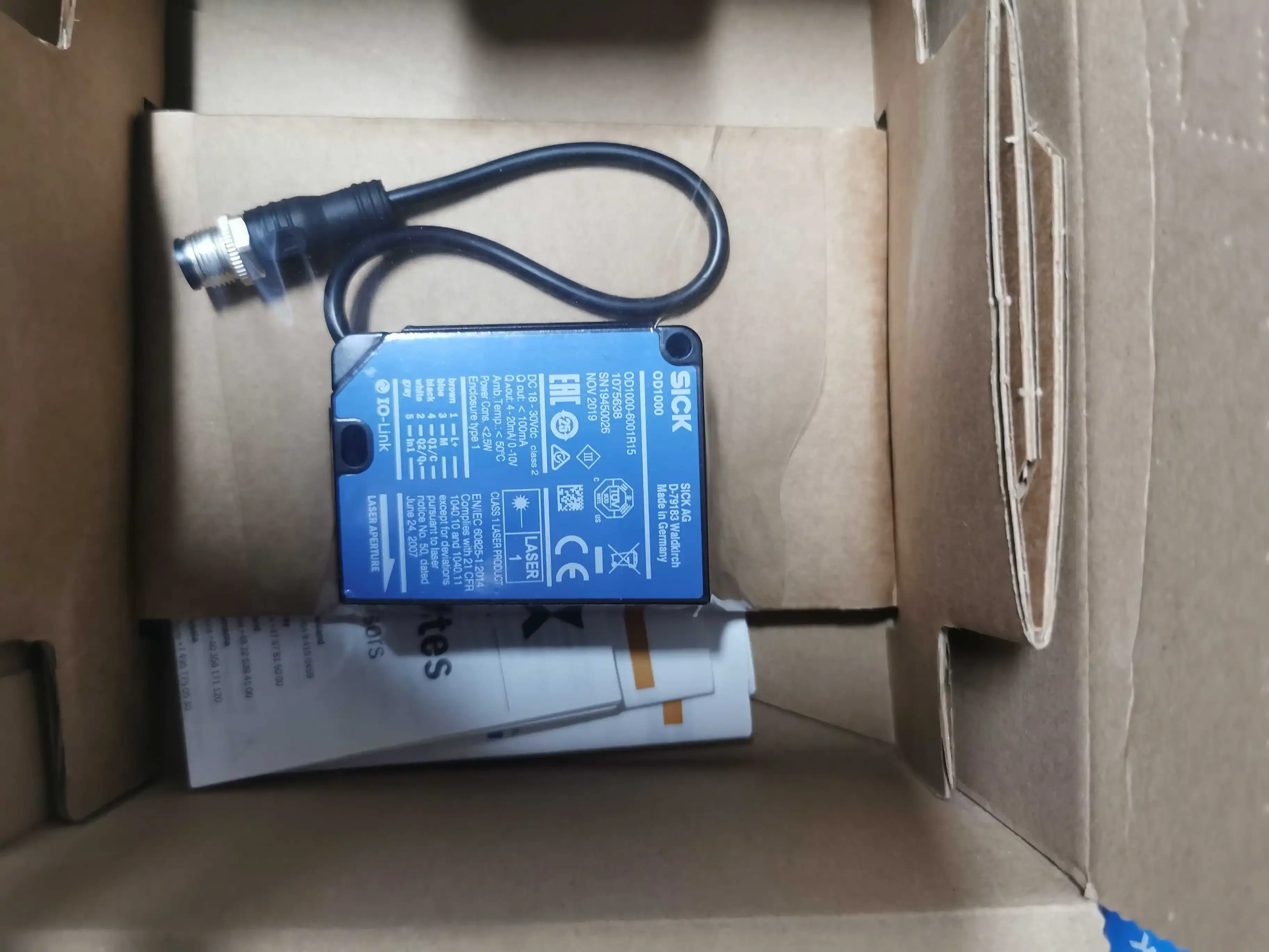 

New original Sick 1075638 OD1000-6001R15 ranging sensor