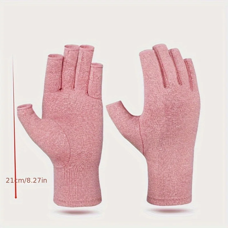 Compression Gloves- Wrist Support Joint Protector with Compression Function, Non-Slip Grip, Suitable for Carpal Tunnel Syndrome