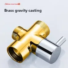 3 Way Shower Head Diverter Valve G1/2 Three Function Switch Adapter Connector Head faucet Bathroom Accessories 3 Way Shower Head