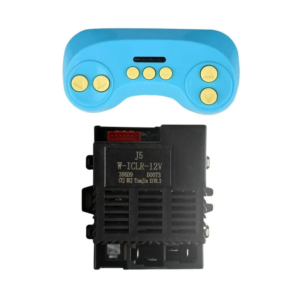 Durable J5W-ICLR-12V Remote Control Plastic Blue Children's Car Accessories Circuit Board Children's Electric Vehicle Main Board