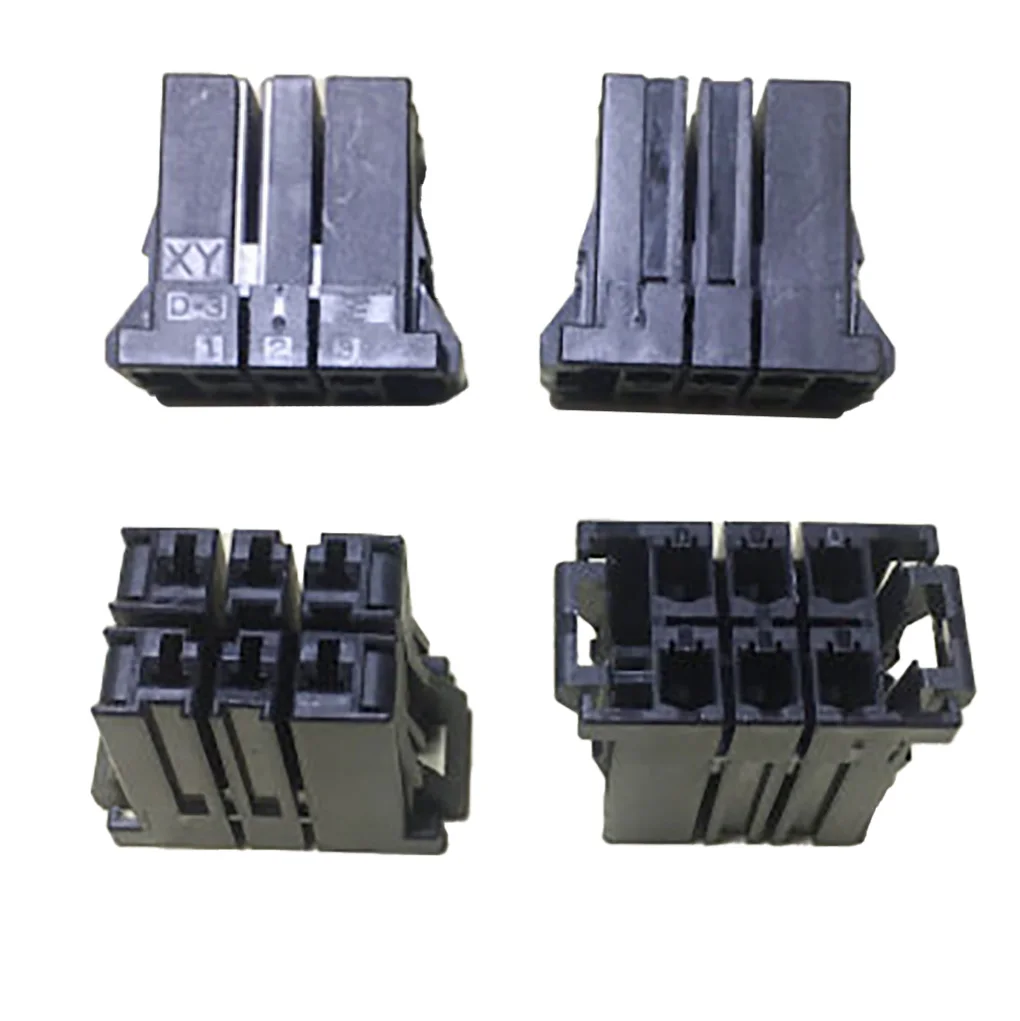 10 pieces, AMP 3-178129-6 D-3 6-hole XY Kafanako motor WSK-S06P-F original connector