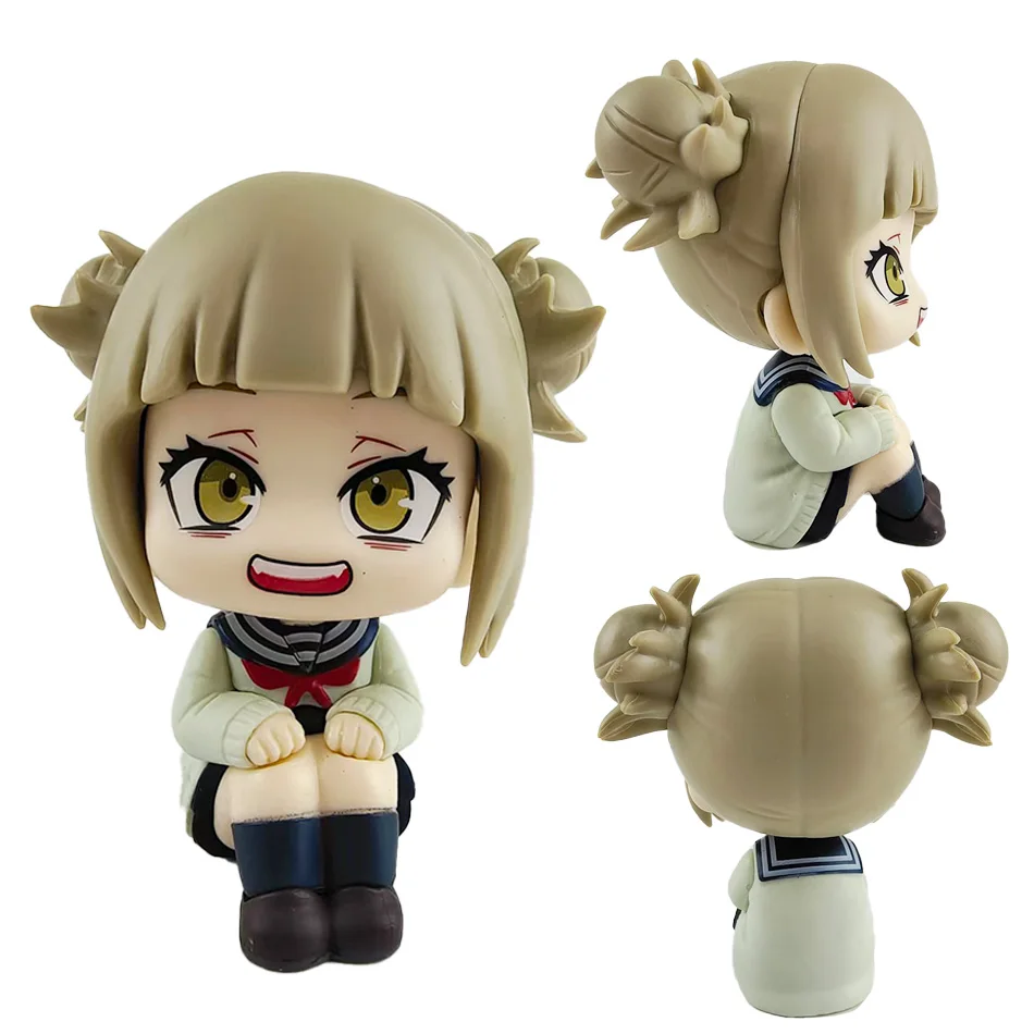 Figura de Anime Boku no Hero Academia de 10cm, figura de acción Midoriya Izuku, Bakugo Katsuki/Todoroki Shoto, juguetes de colección de PVC