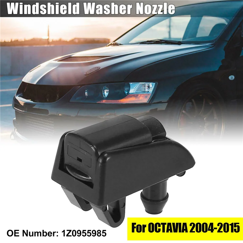 New Windshield Windscreen Washer Nozzle 1Z0955985 for SKODA OCTAVIA 2004-2015