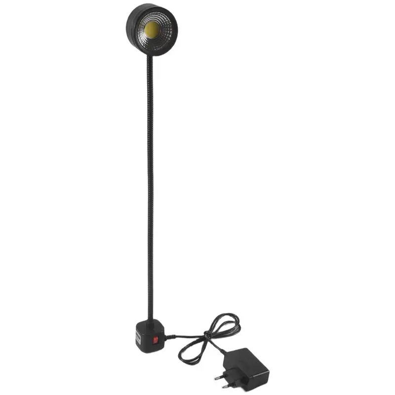 aea9-led-ワークライト磁気ベースフレキシブルグースネックランプ-220v-5w-旋盤フライスドリルプレス工業用照明、eu-プラグ用
