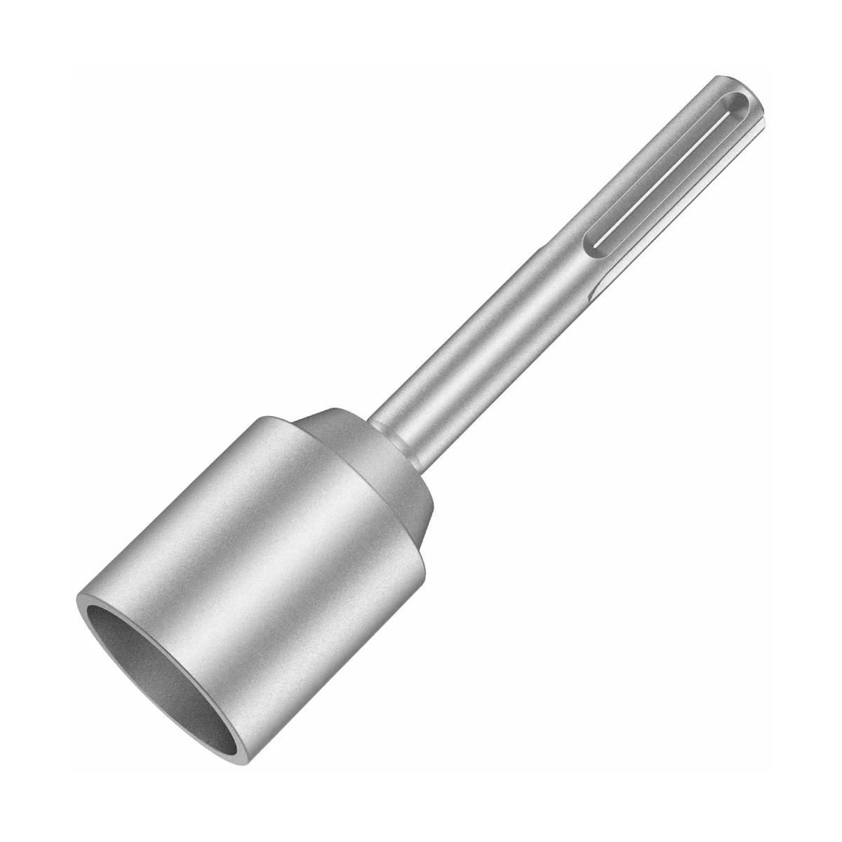 

A96Q-Ground Rod Driver 45mm Heavy Duty Steel Drill Bit Driver Wear Resistant Wide Compatibility Ground Rod Bits Socket
