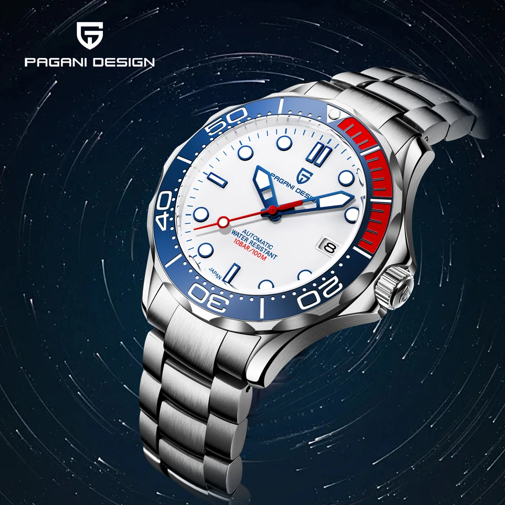 

PAGANI DESIGN Watches Luxury Mechanical Watch For Men Top Automatic Men's Watch Sapphire Glass Stainless Steel Waterproof Clock