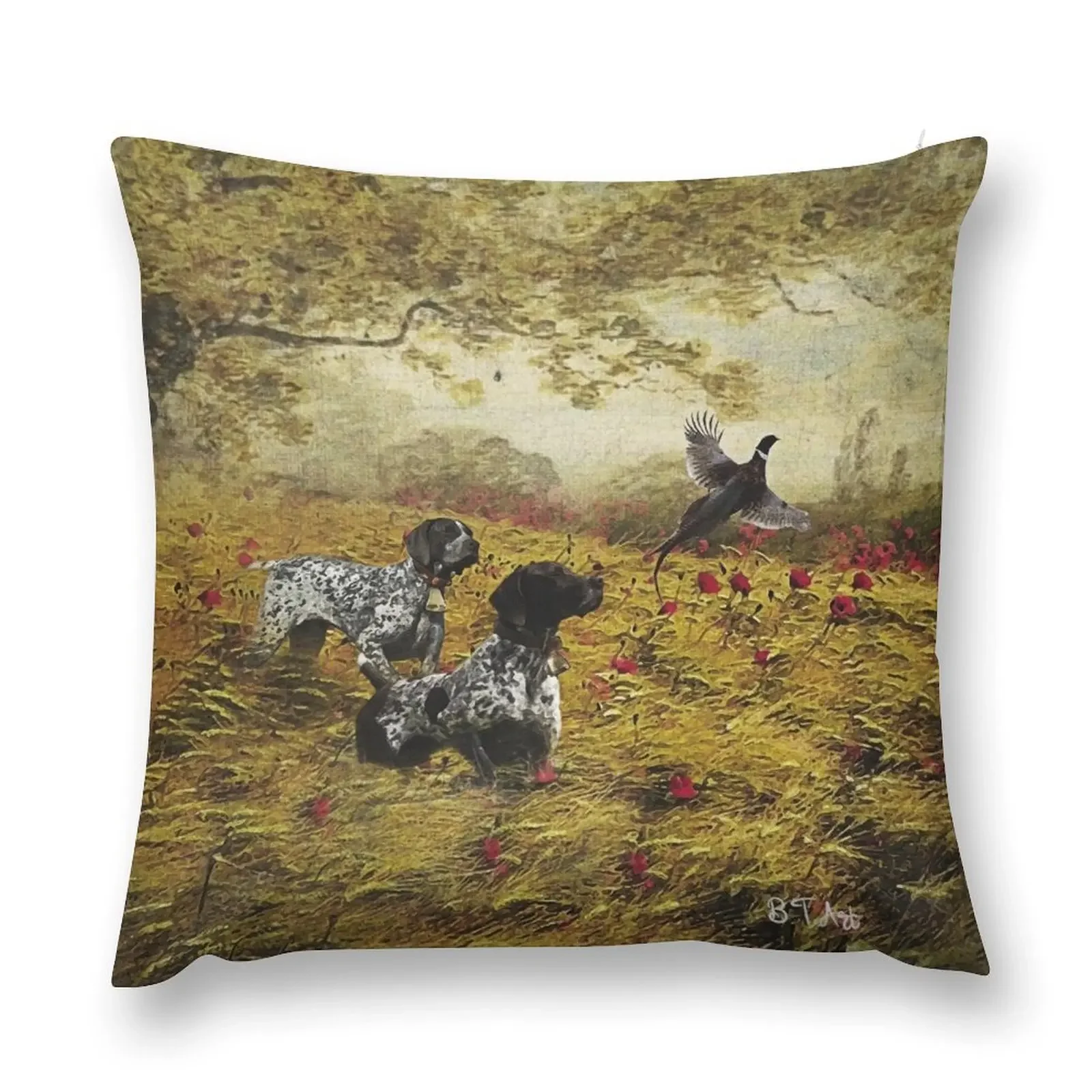 Fall pheasant hunting season Throw Pillow christmas supplies Couch Pillows pillow