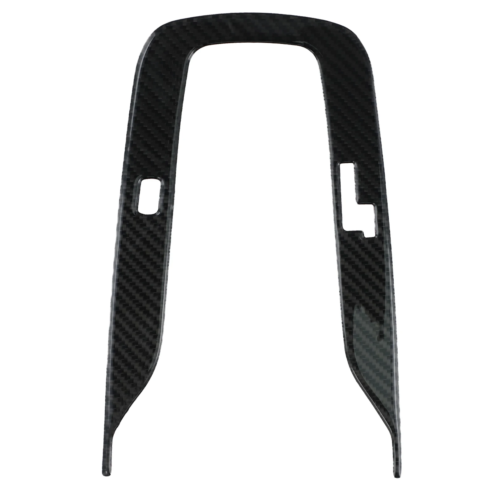 Car Gear Shift Frame Carbon Fiber Gear Shift Cover For Car Enthusiasts Nice Texture Scratch Prevention Decorative Car Accessory